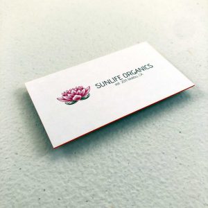 32pt Uncoated Painted EDGE Business Cards printing