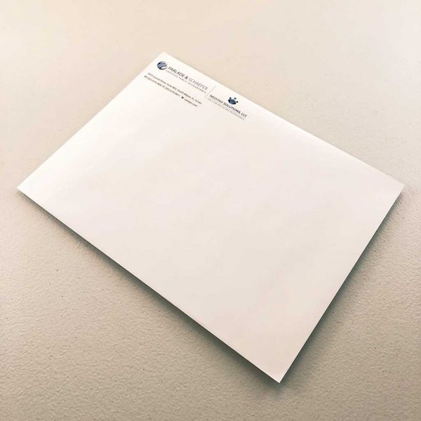 Large catalog envelope printing