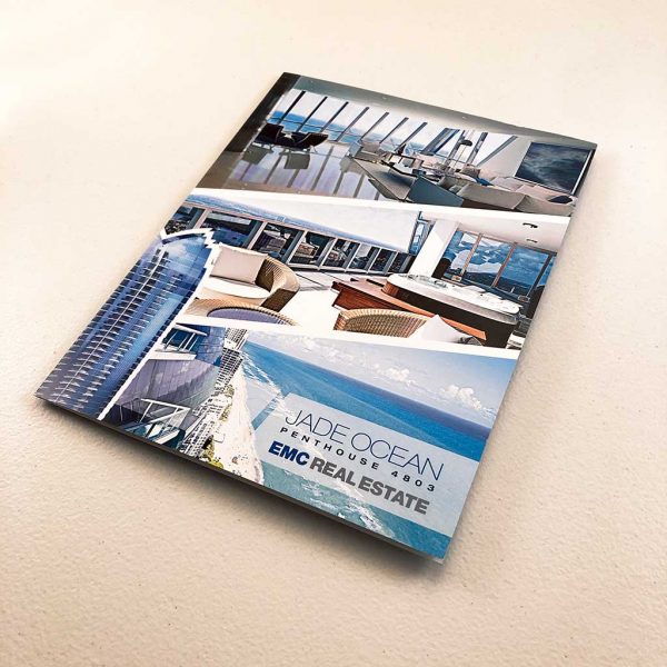 Real Estate folded brochure printing