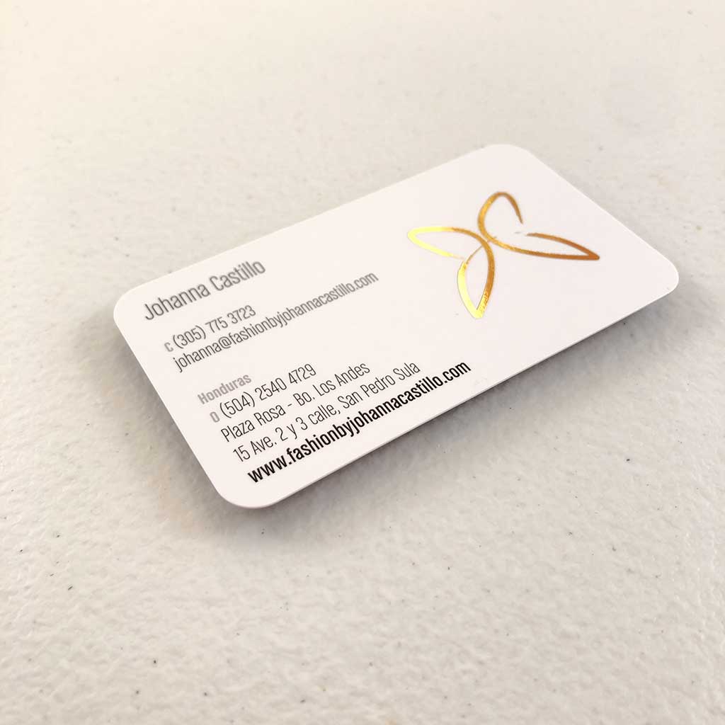 Raised Foil Business Cards Stamped with Holographic, Gold, or Silver Foil  and Printed on 16pt Card Stock with Soft 1.5 mil Velvet Lamination by Elite  Flyers