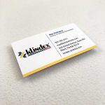 Suede business cards printing cleaning company