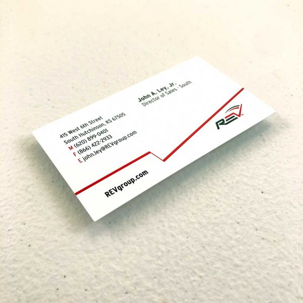 Uncoated business cards printing Sales manager