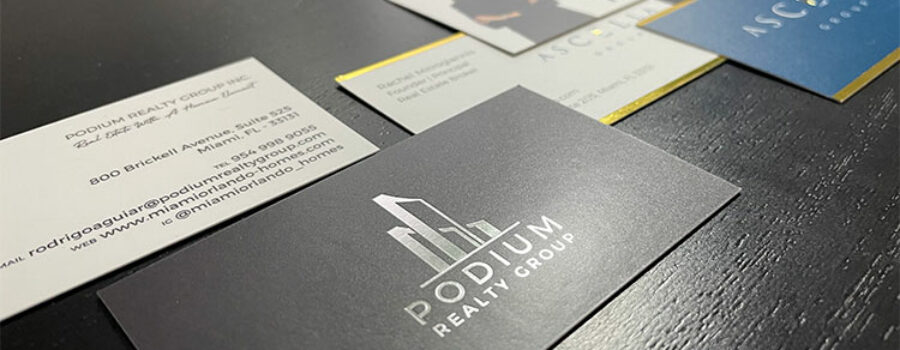 Real Estate Business Cards Ideas